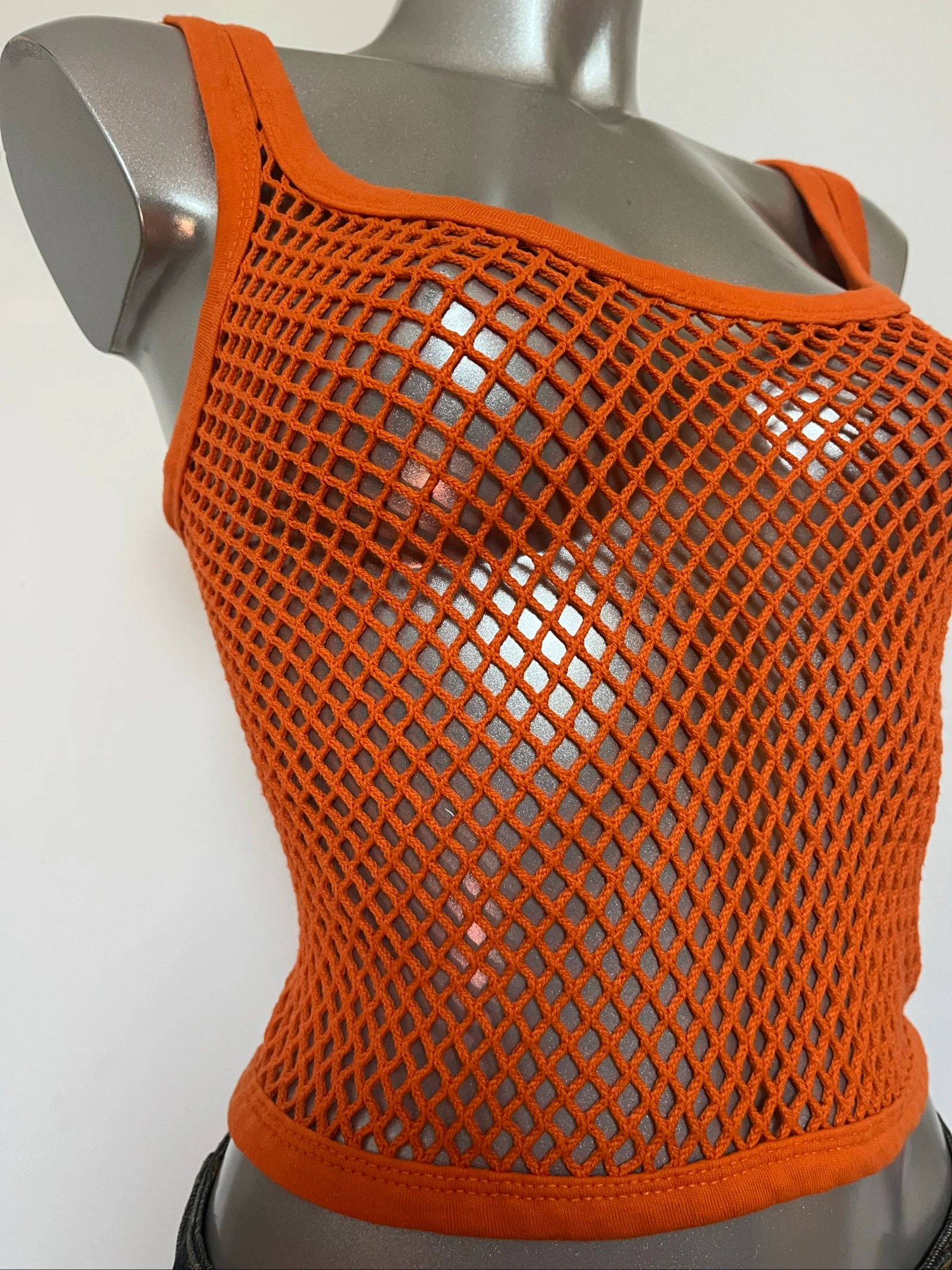 Top ajouré Y2K🧡2000s top vintage – photo 5